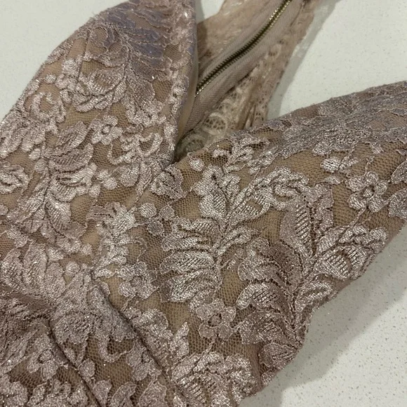 Vintage Le Chateau Y2k 2000s Lace Fairy Whimsigoth Size Small Dress - Picture 7 of 11